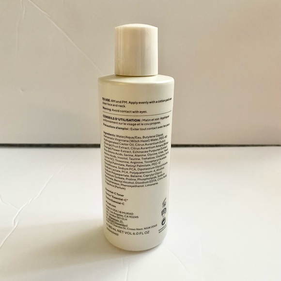 Murad Cleanse ,Tone, Environmental Shield Essential-C Toner - Picture 2 of 3